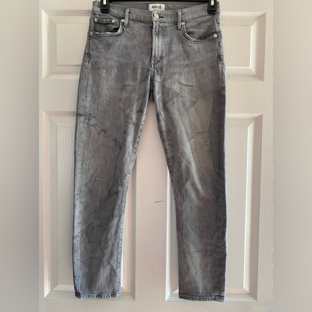 Agolde Toni Grey Tie‎ Dye Jeans Size 28